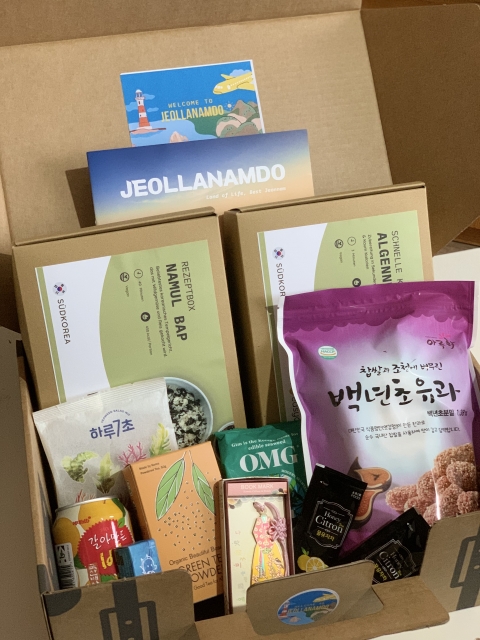 전남도, '남도음식 쿡박스' 독일 온라인시장서 큰 인기