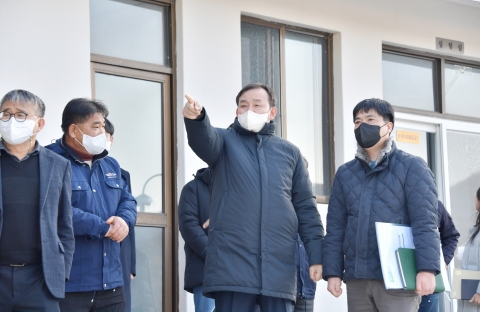 이병노 담양군수, 가뭄 지속에 따른 현장점검