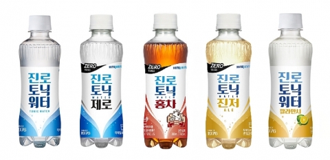 하이트진로음료, '진로토닉워터' 연 매출 83%↑