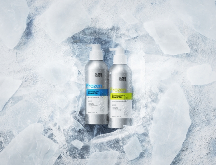 블랙포레 '프로즌 탈모증상완화 샴푸'. 사진=애경산업 제공