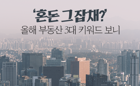'혼돈 그 자체?' 올해 부동산 3대 키워드 보니