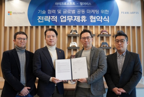 펄어비스, 마이크로소프트 손잡고 글로벌 공략 박차