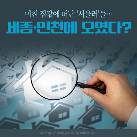 미친 집값에 떠난 '서울러'들···세종·인천에 모였다?