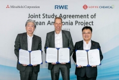 롯데케미칼, 독일·일본기업과 청정 암모니아 협의체 결성