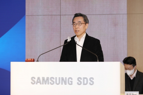 황성우 삼성SDS 사장 "클라우드 매출 1조 돌파···글로벌 리전 확대"