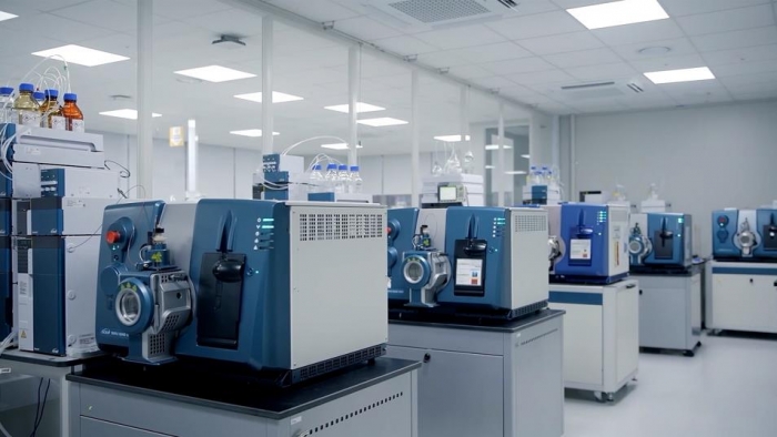 GC녹십자의료재단 내분비물질분석센터 검사실 전경 사진