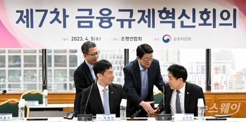 7차 금융규제혁신회의···원화예대율 규제 개선방안 등 3개 안건 논의