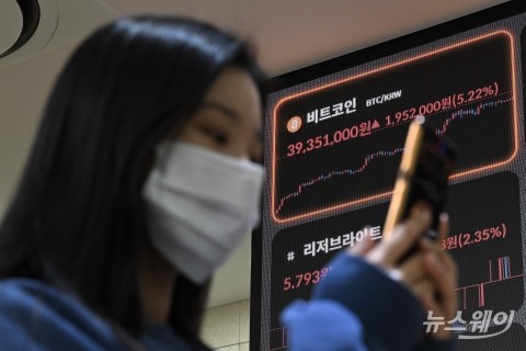 날개 단 '비트코인'···4천만원 돌파