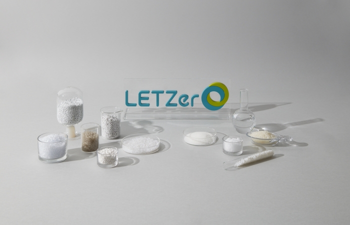 LG화학의 친환경 브랜드 'LETZero'가 적용된 친환경 소재 제품. 사진=LG화학 제공