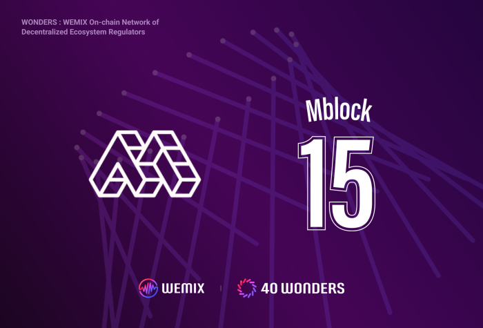 블록체인 기업 엠블록(Mblock)이 위믹스3.0(WEMIX3.0) 메인넷의 노드 카운슬 파트너로 합류했다. 사진=위메이드 제공