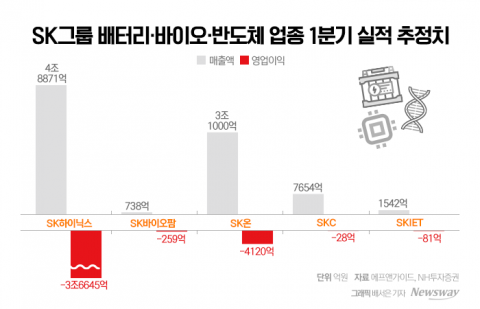 최태원 강조한 'BBC'···상반기 초라한 성적표 예고