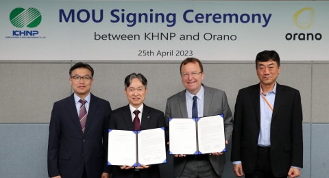 한수원-프랑스 오라노, 원전사후관리 MOU 개정