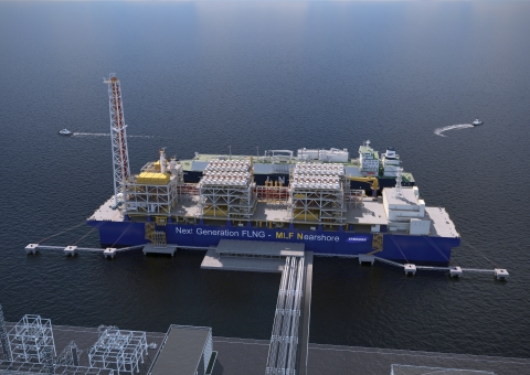 삼성중공업, 차세대 FLNG 개발···시장 점유율 1위 굳힌다