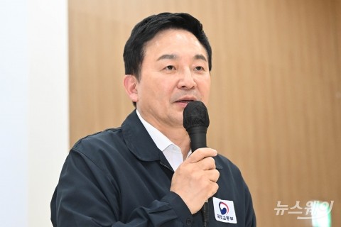 원희룡 &quot;인천 '주차장 붕괴' GS건설 셀프 점검, 신뢰성 담보 힘들어&quot;