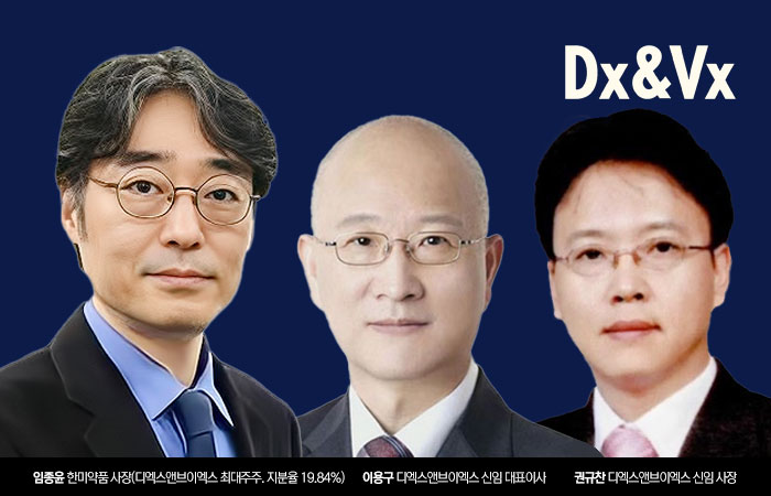 디엑스앤브이엑스는 이용구 신임 대표이사를 선임하고, 권규찬 한미약품 글로벌사업본부장을 영입해 사장으로 선임했다.