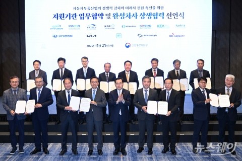산업부, 車부품산업 14조 지원···&quot;수출 800억불 달성 추진&quot;