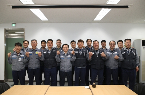 한화오션 노사, '노사 상생 선언식' 개최···동반성장 약속