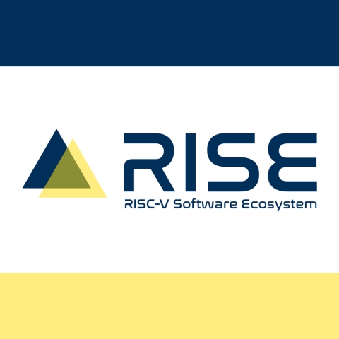 삼성전자가 리눅스재단이 발족한 오픈소스 소프트웨어 개발 프로젝트에 운영 이사회 멤버로 활동한다. 사진은 RISE(RISC-V Software Ecosystem) 로고. 사진=삼성전자 제공