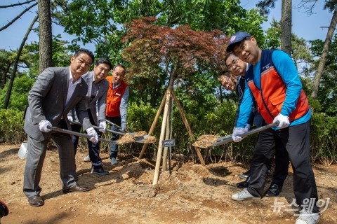 현대트랜시스, 태안에 '탄소중립숲' 조성···ESG경영 실천