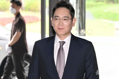 제33회 삼성호암상 시상식 향하는 이재용 삼성전자 회장