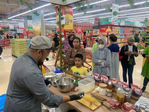 롯데마트, 인도네시아서 한국 농산물 알린다