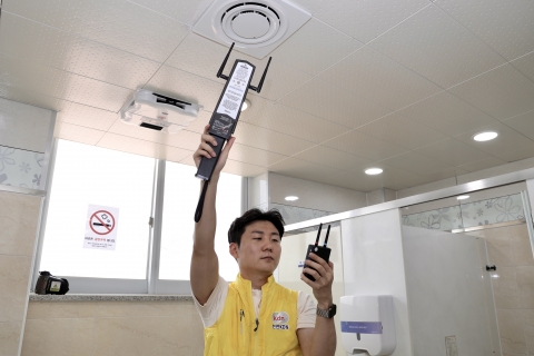 한전KDN, 나주시 관내 다중이용시설 몰카 불시 점검