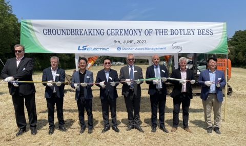 LS일렉트릭, 영국 ESS 구축 사업 '첫 삽'···유럽시장 공략 교두보