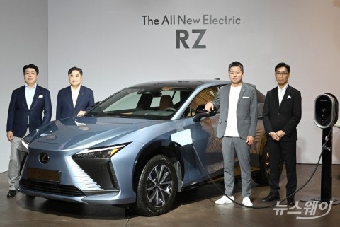 렉서스코리아, 전동화 모델 'RZ·RX' 출시