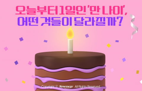 오늘부터 1일인 '만 나이', 어떤 것들이 달라질까?