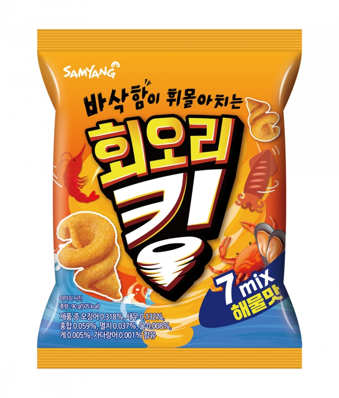 회오리킹 해물맛. 사진=삼양식품 제공