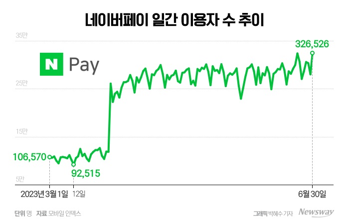 넥슨 손잡은 네이버페이, 온라인 텃밭 재정비 기사의 사진