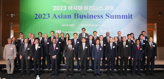 전경련, 13개 아시아 경제단체와 '비즈니스 서밋'···공동번영 과제 논의