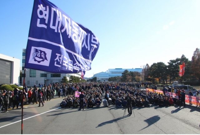 현대차, 5년 만에 일손 놓는다···금속노조 오늘 총파업 '동참'