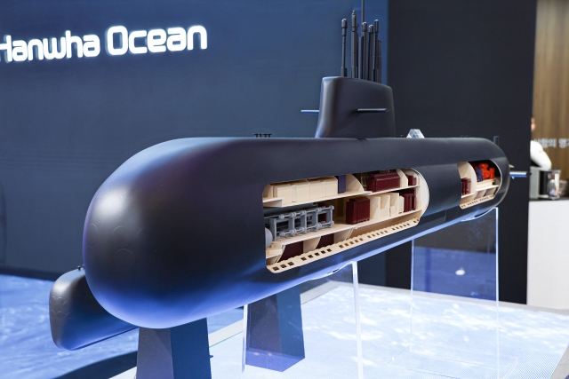 한화오션, 잠수함 핵심 음향장비 국산화···"국산 함정 경쟁력 일조"