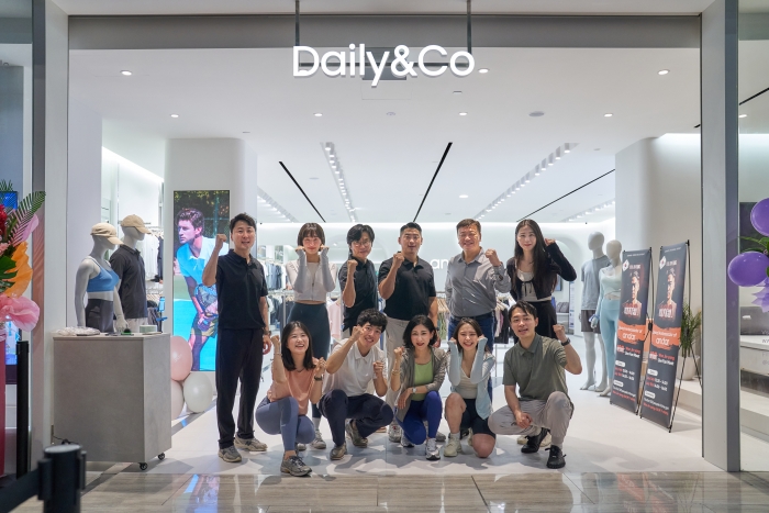 지난 14일 싱가포르 마리나 스퀘어에 오픈한 Daily&Co 매장. 사진=에코마케팅 제공