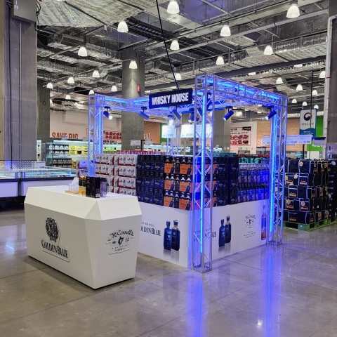 골든블루, 여름 맞이 위스키&amp;비어 로드쇼 진행