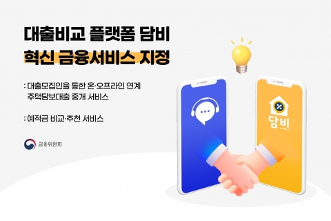 &quot;대출모집인이 주담대 상담까지&quot;···베스트핀 '담비', 혁신금융서비스 선정