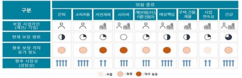 보험사 새먹거리···'은퇴·배상책임·소득흐름위험'에 방점 찍어야