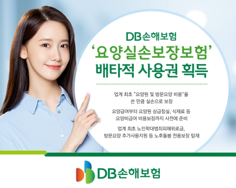 DB손해보험, '요양실손보장보험' 배타적사용권 6개월 획득