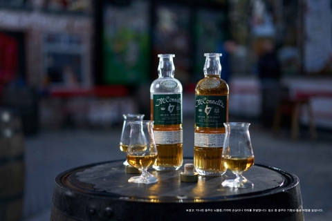 골든블루, 정통 프리미엄 아이리쉬 위스키 '맥코넬스' 국내 최초 선봬