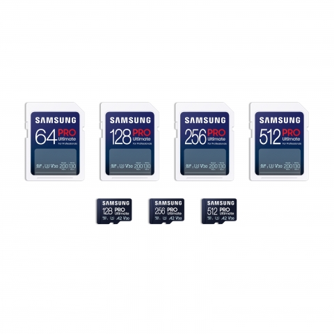 삼성전자, 메모리카드 '프로 얼티밋' 출시···&quot;고해상도 콘텐츠 작업에 최적&quot;