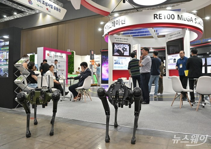 '월드 스마트시티 엑스포 2023(WSCE 2023)'. 사진=이수길 기자 Leo2004@newsway.co.kr