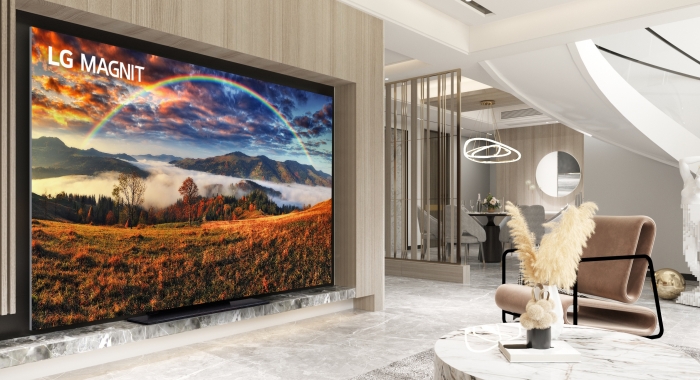 LG 마이크로 LED. 사진=LG전자 제공