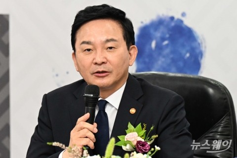 국가상징공간 업무협약 체결식서 모두발언하는 원희룡 장관
