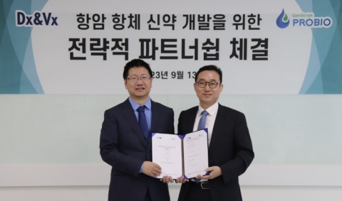 DXVX, 진스크립트프로바이오와 '항체 신약' 개발 나서