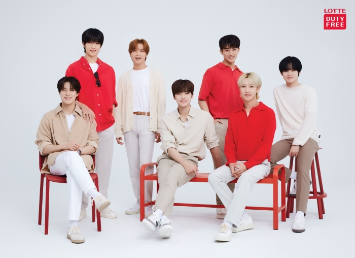롯데면세점이 'NCT DREAM'을 글로벌 모델로 발탁했다. 사진=롯데면세점 제공