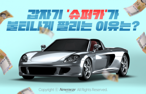 갑자기 '슈퍼카'가 불티나게 팔리는 이유는?