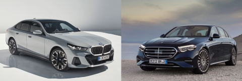 BMW 5시리즈 VS 벤츠 E클래스···불붙는 수입차 전쟁 2라운드