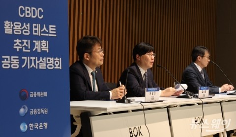 한은·금융위·금감원, 'CBDC 활용성 테스트' 착수···내년 4분기엔 소비자도 참여