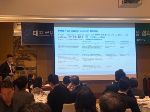 혈액암 정복 나선 페프로민바이오···&quot;1세대 CAR-T치료제 한계 극복&quot;